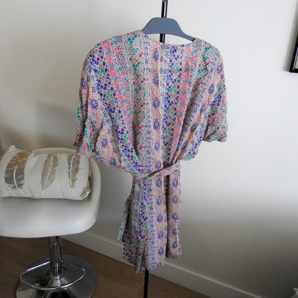 Paul & Joe Paris Silk patterned mini dress - Picture 2 of 6
